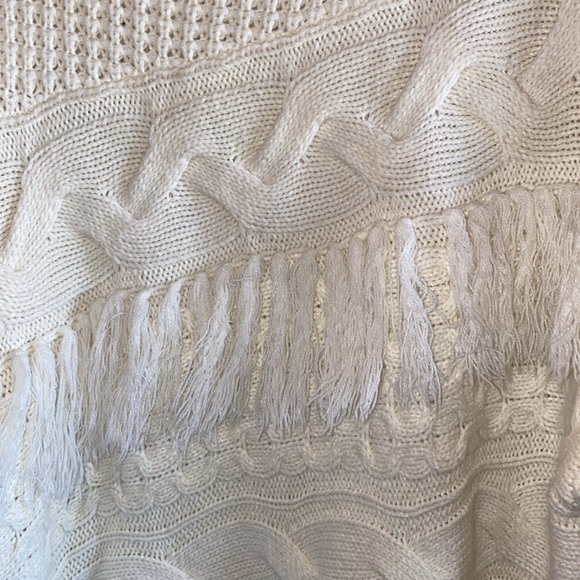 CHUNKY FRINGE SWEATER - Picture 4 of 4